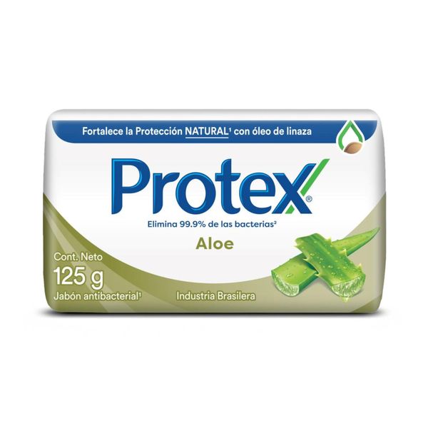 PROTEX JABON ANTIBACTERIANO ALOE X 125 G