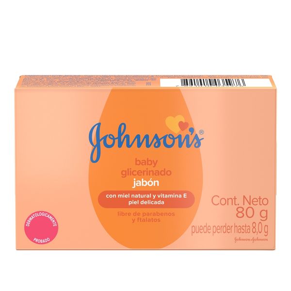 JOHNSON BABY GLICERINADO 80 GR JAB