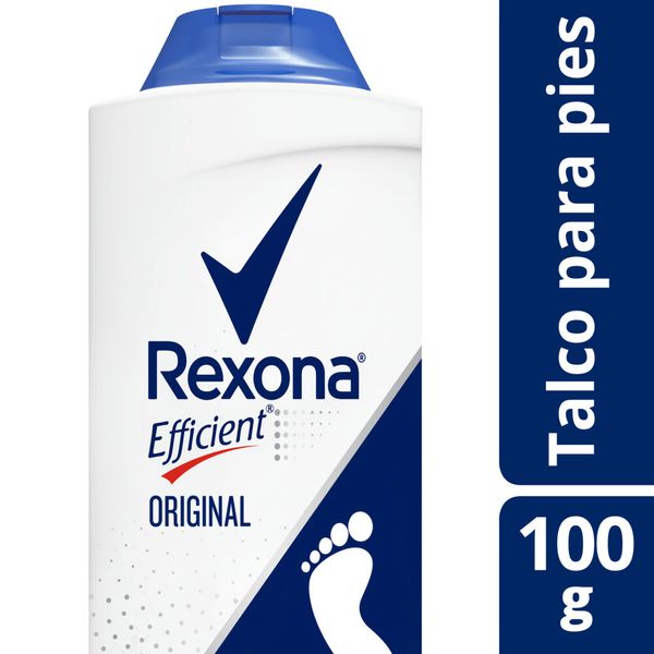 REXONA EFFICIENT TALCO 100 GR POL PED
