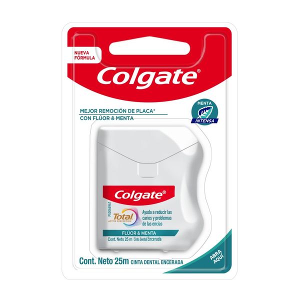 COLGATE TOTAL FLUOR&MENTA 25 MTS HIL DEN