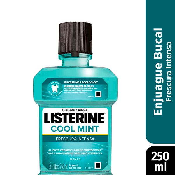 LISTERINE COOLMINT 250 ML ENJ BUC