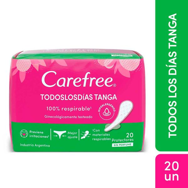 CAREFREE BRISA TANGA SIN PERF 20 PRO DIA
