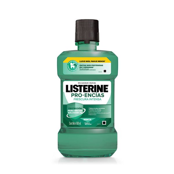 LISTERINE PROTEC DIE Y ENC 500ML ENJ BUC