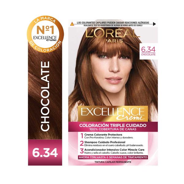 EXCELLENCE KERAT KIT 6/34 CHOCOLATE TIN