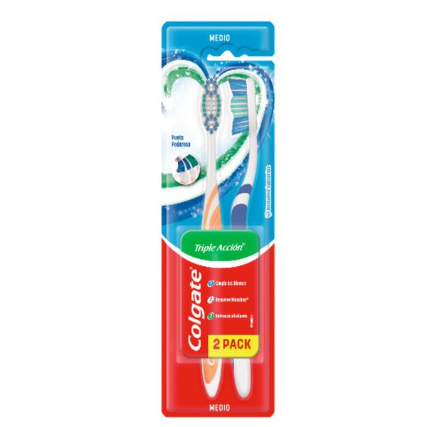 COLGATE TRIPLE ACCION MEDIO 2X1 CEP DEN