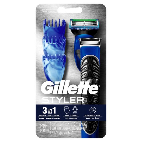 GILLETTE FUSION PRO STYLER 3EN1 MAQ AFE