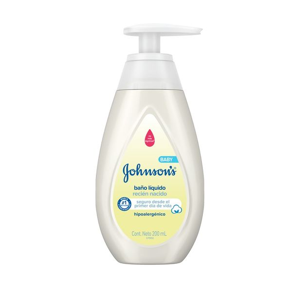 JOHNSON BABY RECIEN NACIDO 200ML LIQ BAÑ