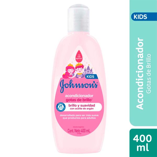 JOHNSON BABY GOTAS DE BRILLO 400 ML ACO