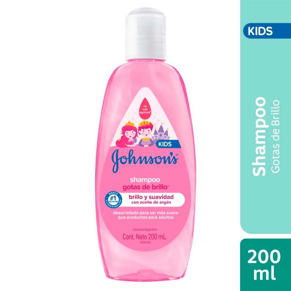 JOHNSON BABY GOTAS DE BRILLO 200 ML SHA