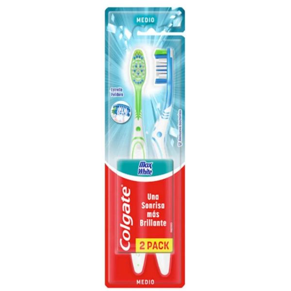 CEPIL.COLGATE MAXWHITE X 2 MEDIO