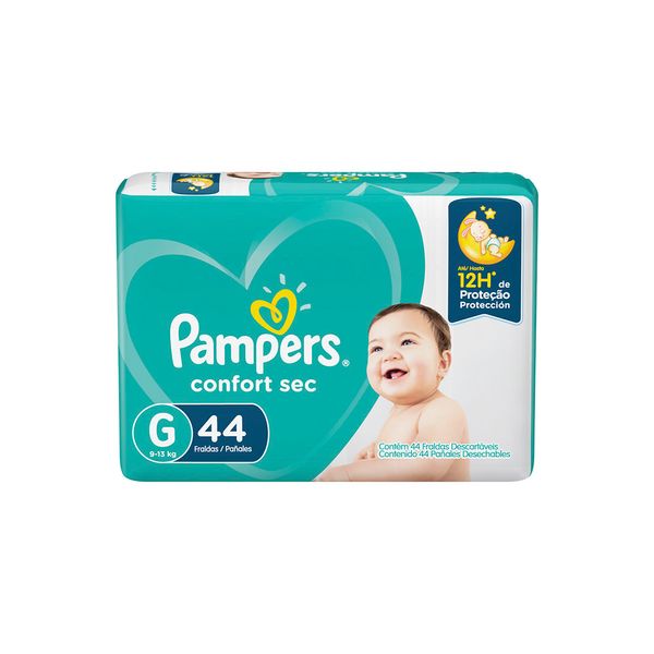 PAMPERS CONFORT SEC GDE 44 PADS PAÑ