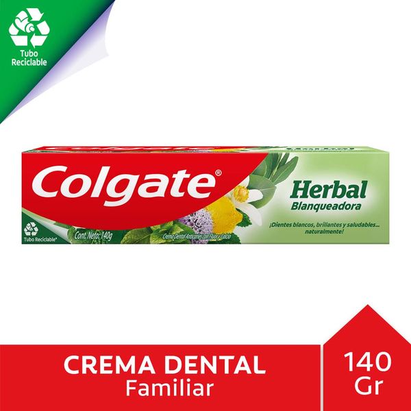 COLGATE HERBAL BLANQUEADORA 140 CRE DEN