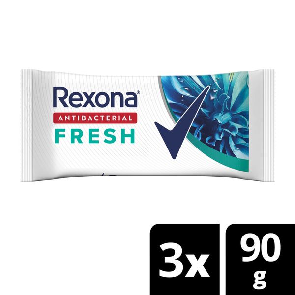 REXONA ANTIBACTERIAL FRESH 3X90GR JAB