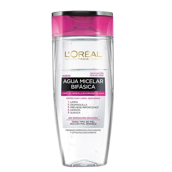 LOREAL AGUA MICELAR BIFASICA 200ML DES