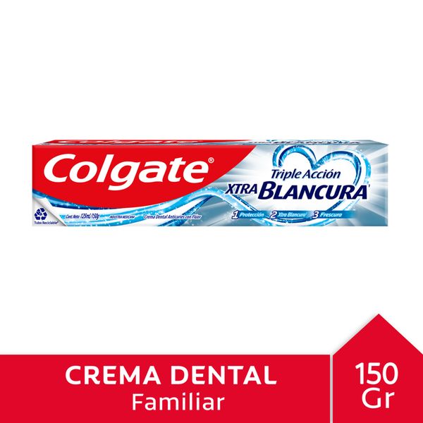 COLGATE TRIPL ACC XTRA BLANC 125 CRE DEN