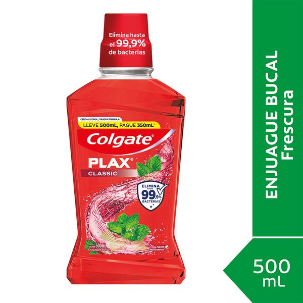 ENJUAG.PLAX ZERO CLASICO X500ML