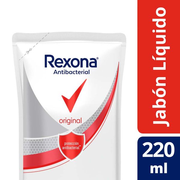REXONA ANTIBACTERIAL ORI REP 220 JAB LIQ