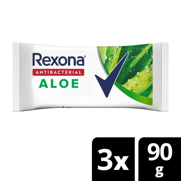 REXONA JAB PASTILLA ANTIB ALOE 3X90