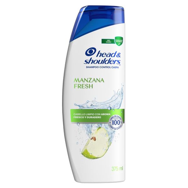 HEAD & SHO MANZANA FRESH 375 ML SHA