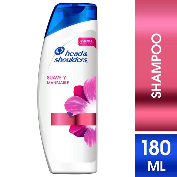 HEAD & SHO SUAVE Y MANEJABLE 180 ML SHA