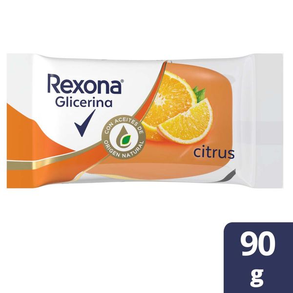REXONA JAB PASTILLA GLICERINA CITRUS X 90
