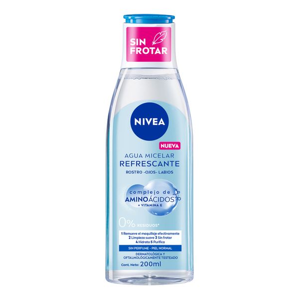 NIVEA FACIAL AGUA MICELAR PIEL NORMAL X 200 ML
