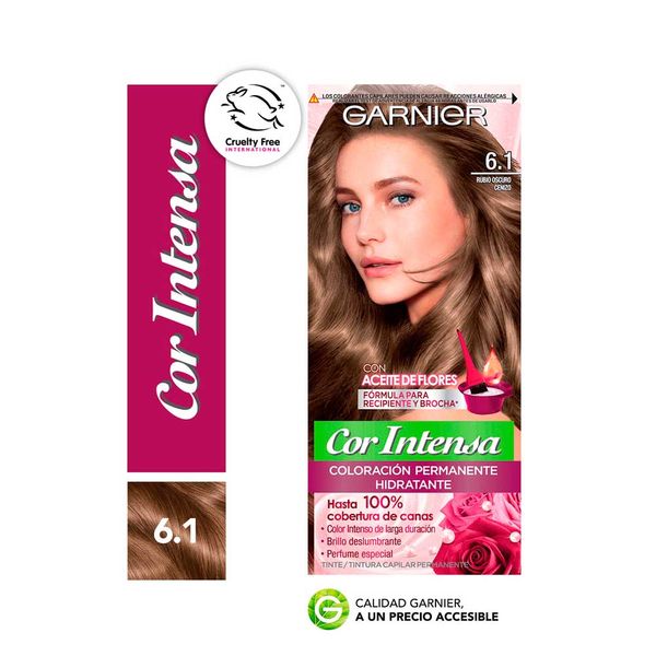 NUTRISSE COR INTENSA 6.1 (RUBIO OSCURO CENIZA)