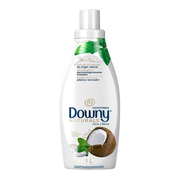 DOWNY SUAVIZ ROPA COCO MENTA X 1L
