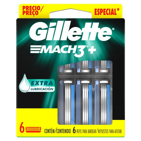 GILLETTE MACH3 CART X 6