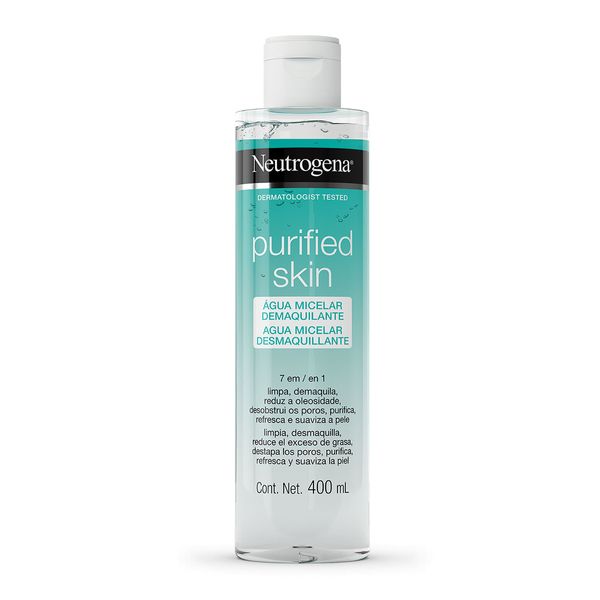 NEUTROGENA PURIF SKIN AGUA MICELAR DESMAQUILLANT X 400