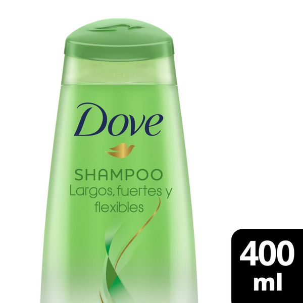 DOVE NUTRITIVE LARGOS FUERTES 400ML SHA