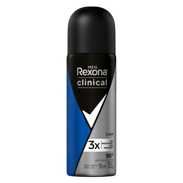 REXONA DEO AER ANT CLINICAL MEN X55ML