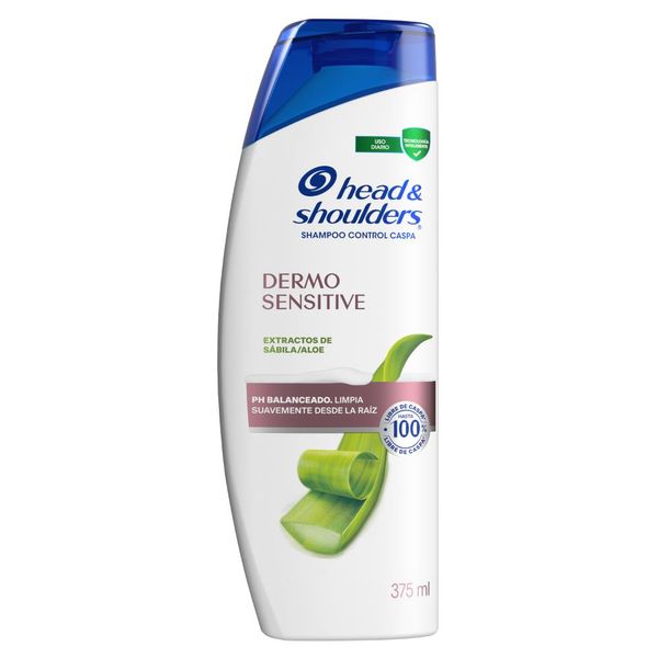 HEAD SHOUL SH SENSIT C/ALOE X 375ML