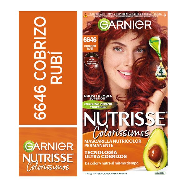 NUTRISSE TINT 2X 6646-COBRIZO RUBI