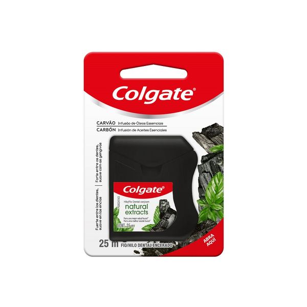 COLGATE HILO D NATURAL CHARCOAL X 25M