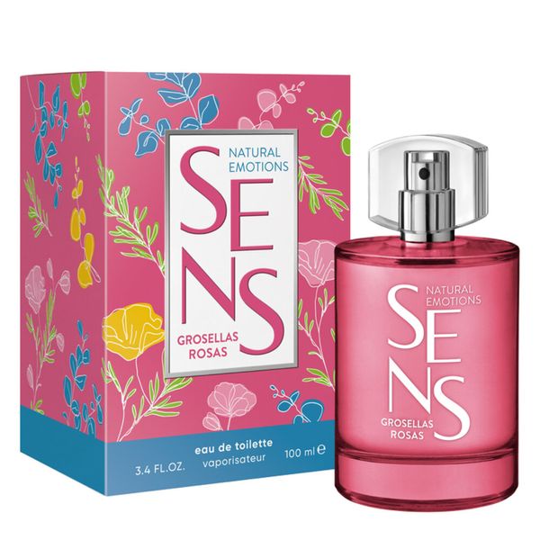 EDT X 100 ML SENS NATURAL - GROSELLAS ROSAS