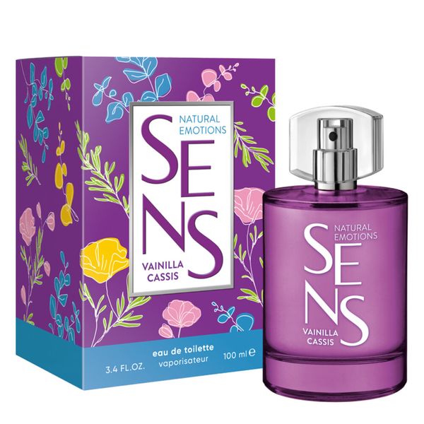 EDT X 100 SENS NATURAL - VAINILLA CASSIS