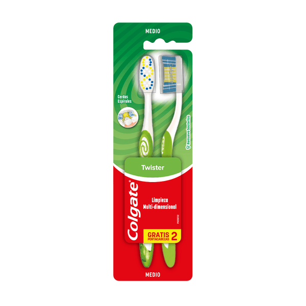 CEPIL.DEN. COLGATE TWISTER X2 MEDIO