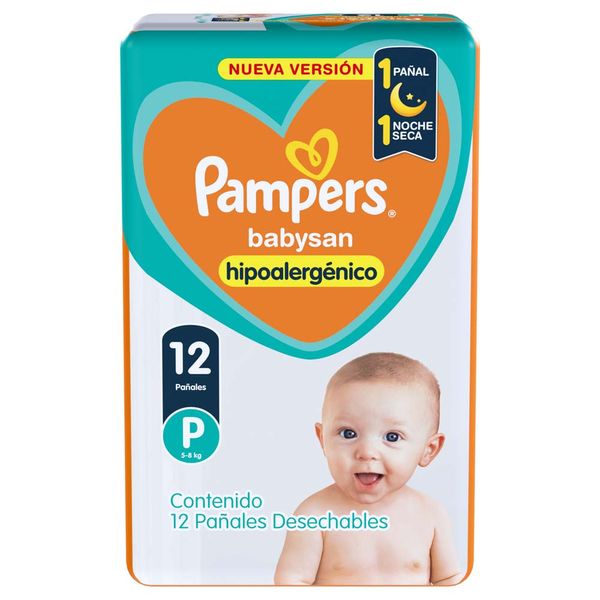 PAMPERS PAN BABYSAN PEQ12