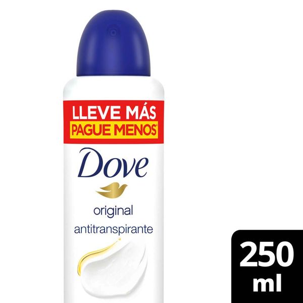 DOVE DEO ANTIT ORIGINAL VEGAN X 250 ML.