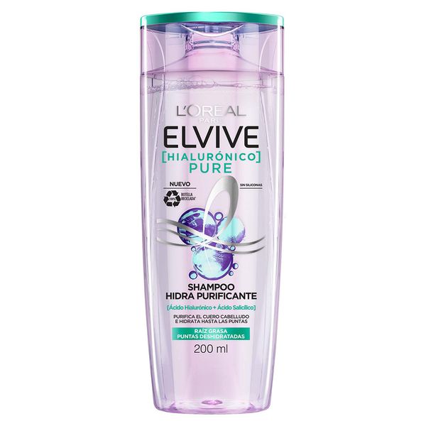 ELVIVE SH HA PURE X 200ML