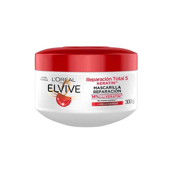 ELVIVE REP TOT 5+ CTT 300ML KERATIN