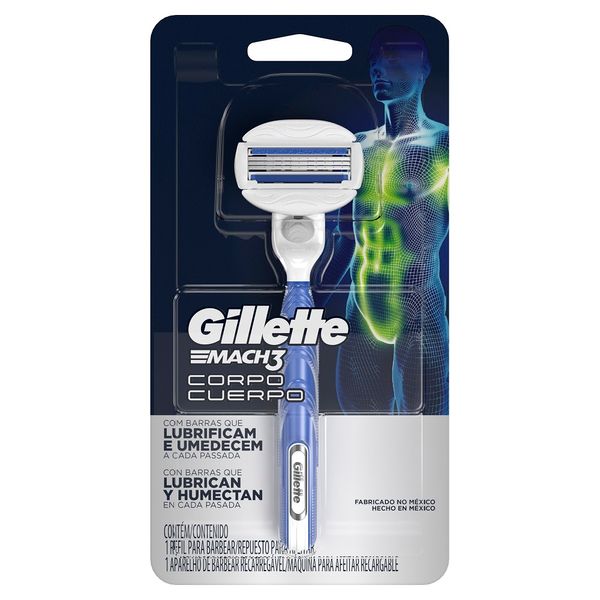 GILLETTE MACH3 CUERPO X1 MAQ AFE