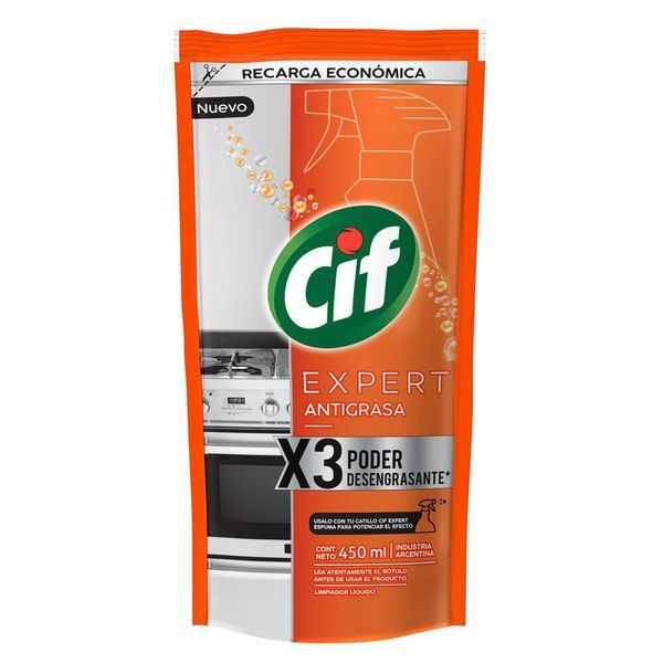 CIF EXPERT ANTIGRASA 450 ML DP LIMP