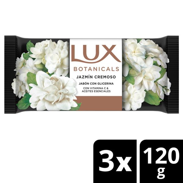 LUX JABON BOTANICALS JAZMIN CREMOSO X 3 X 120