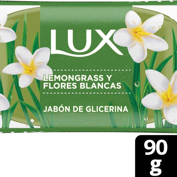 LUX JAB PASTILLA GLIC LEMON Y FLORES X 90