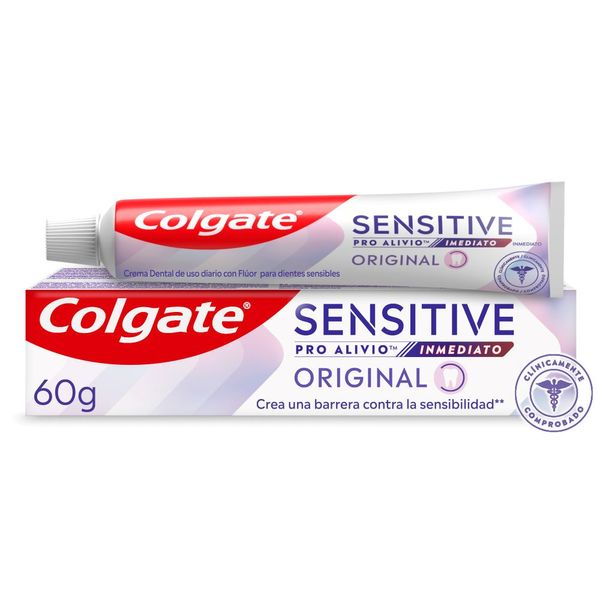 CREMA DENTAL COLGATE SENSITIVE PRO ALIVIO INMEDIATO ORIGINAL 60G