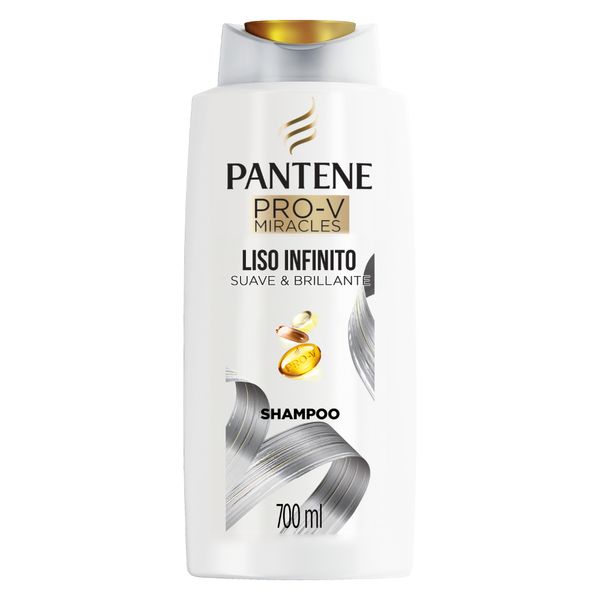 PANTENE PRO-V SH MIRACLES LISO INFINITO X700ML