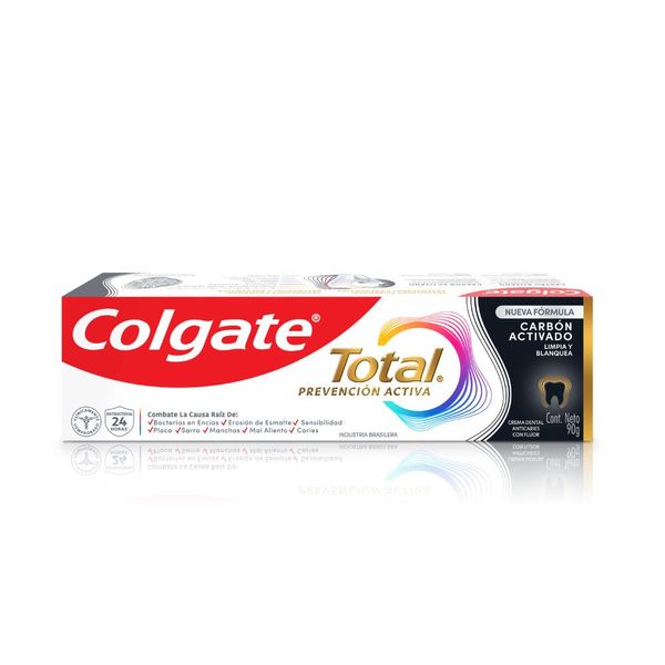 COLGATE TOTAL 12 CARBON ACT 90 GR DEN